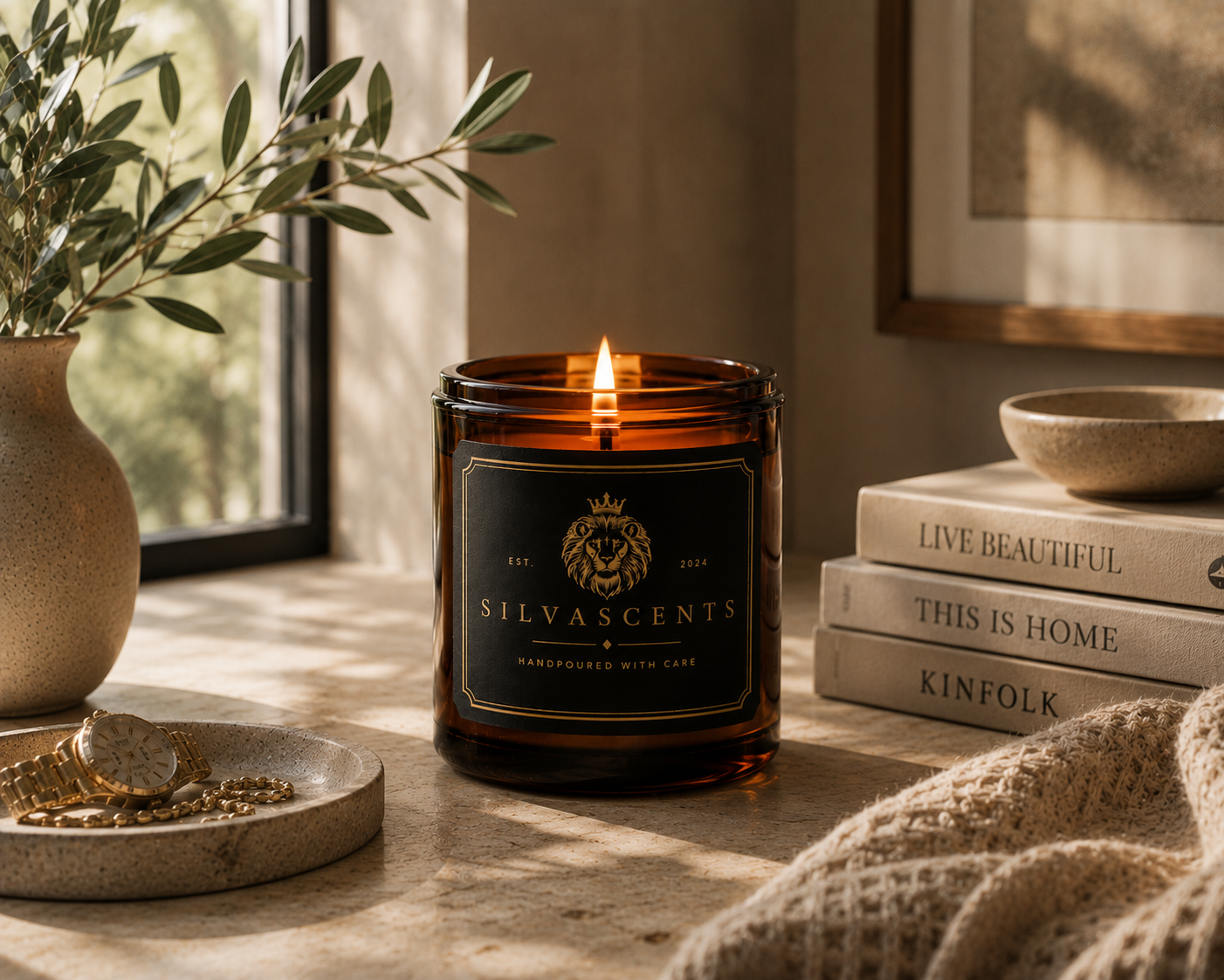 White Oak Candle